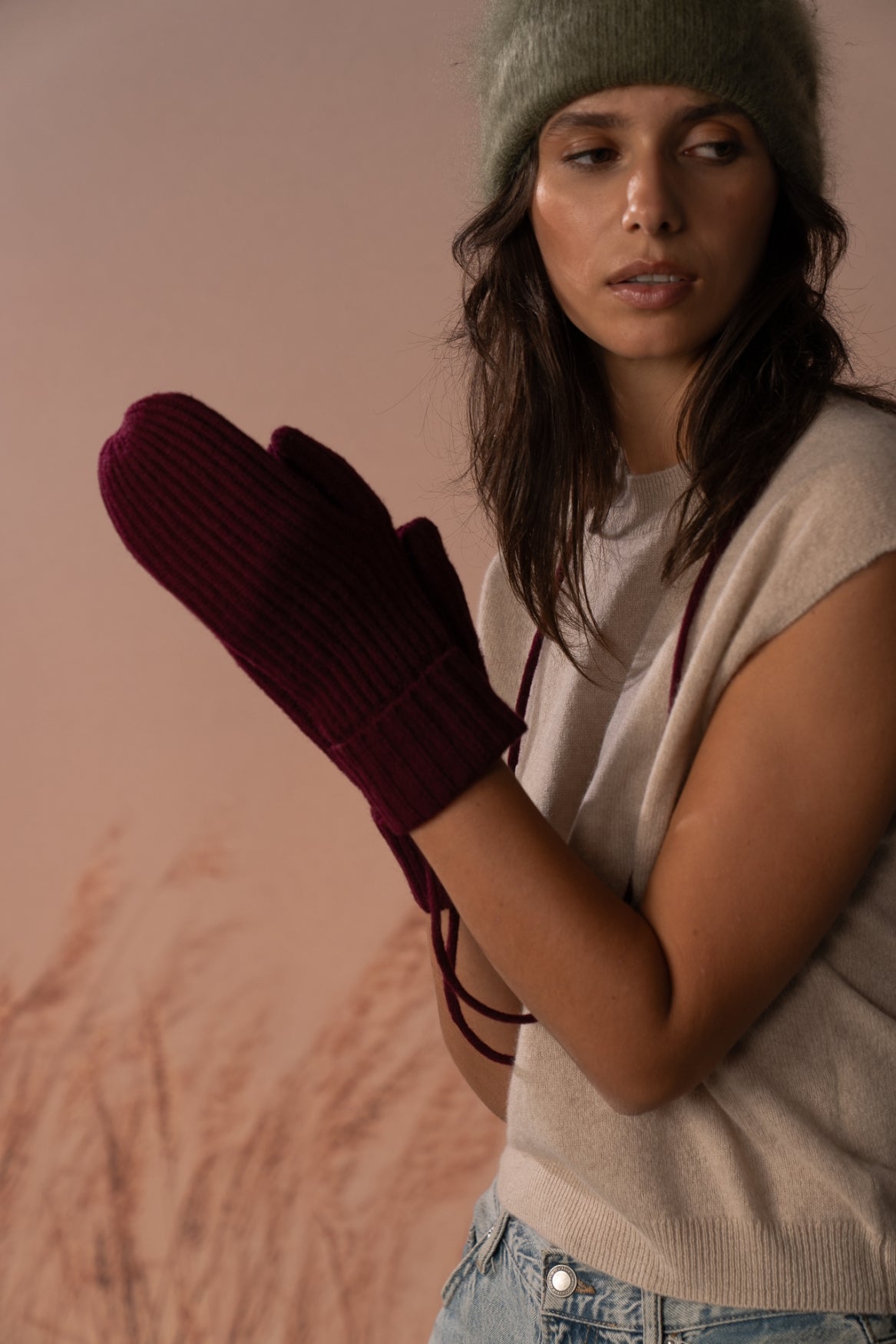 ESKIMO CHILL MITTS | BURGUNDY