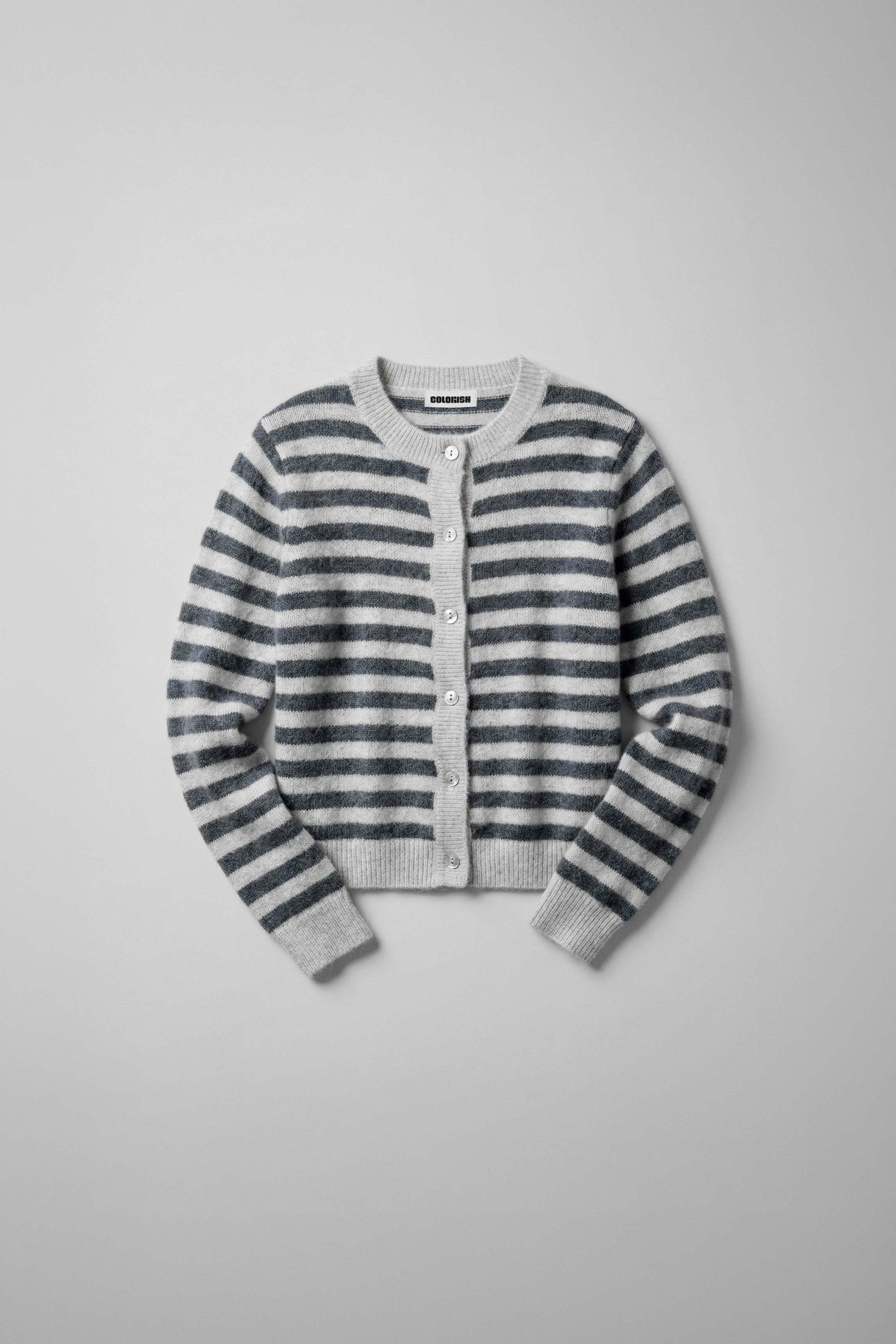 AMARA STRIPE MALOU CARDI | SMOKEY STRIPE