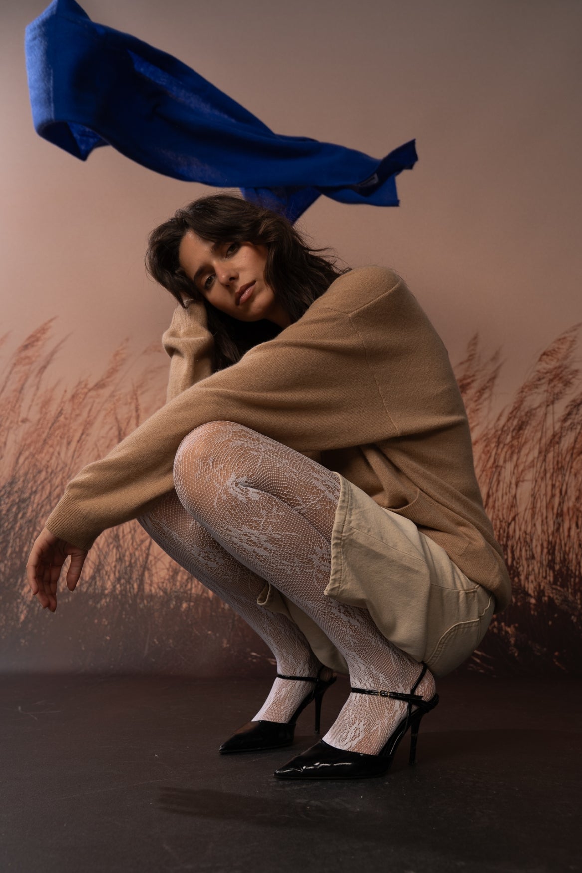 SNOW FALL SCARF | ELECTRIC PARTY