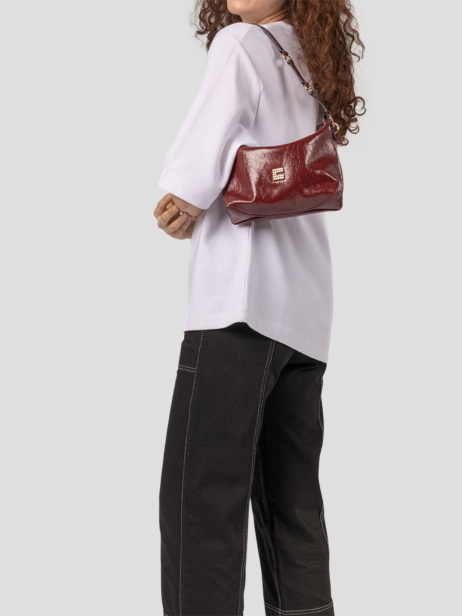 CHARLY MINI CRINKLE PATENT