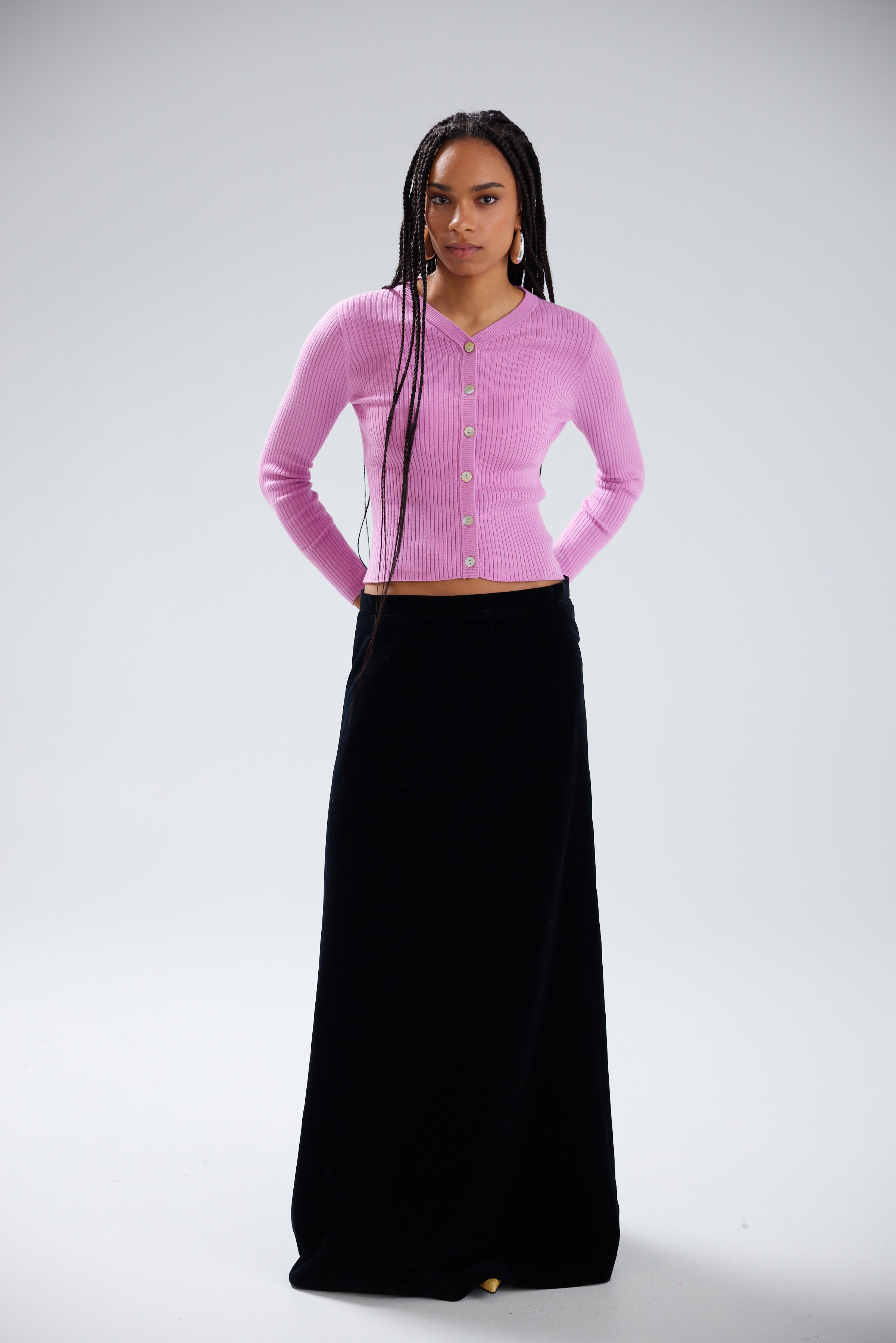 CSC HOLAND HIGH NECK CARDI | BLOOM