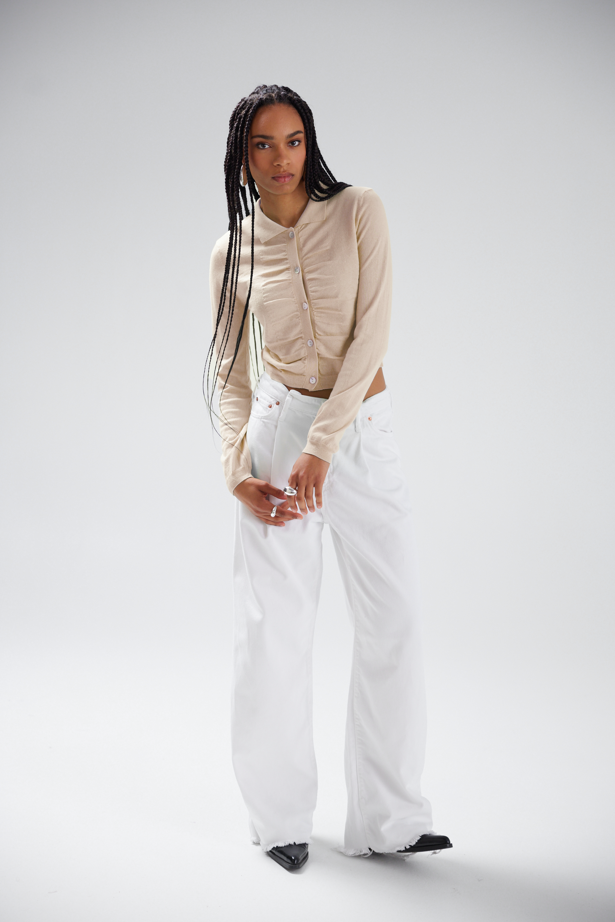 CSC KYLA DRESSY POLO | SAND
